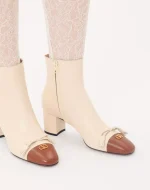 Valentino Valet Du Roi Kidskin Leather Ankle Boot 60Mm - Image 7